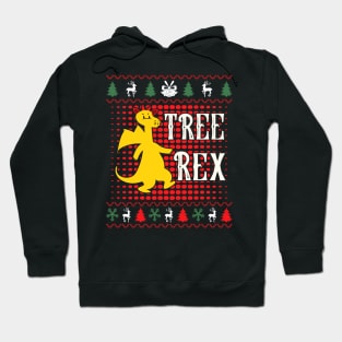 Tree Rex christmas holiday Hoodie